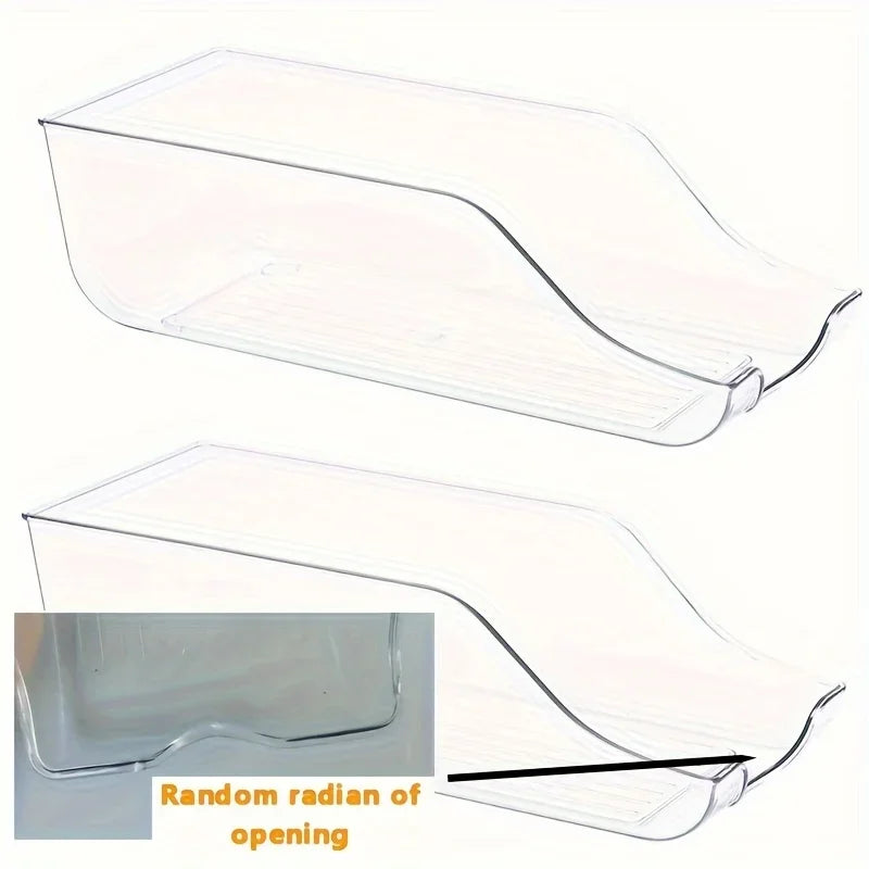 Chill & Fill™ Soda Can Organizer – Space-Saving Fridge & Pantry Storage