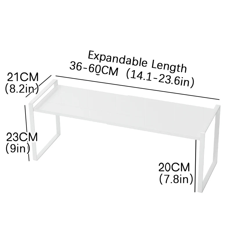 Multi-Purpose Expandable Kitchen Shelf- Declutter Your Cooking Area