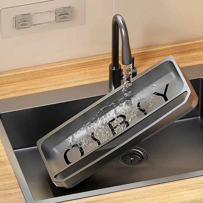 SinkSavior™ Self-Draining Kitchen Organizer – Keep Sponges & Cloths Fresh