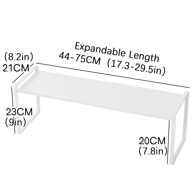 Multi-Purpose Expandable Kitchen Shelf- Declutter Your Cooking Area