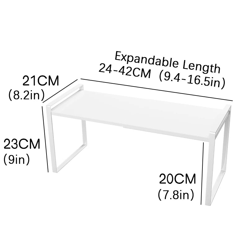 Multi-Purpose Expandable Kitchen Shelf- Declutter Your Cooking Area